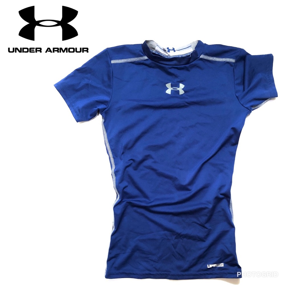 Under Armour royal blue rash guard, Small (6)